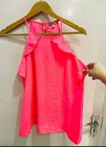 Pink Ruffle Beautiful Top