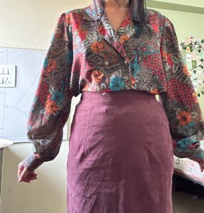 High Waisted Skirt