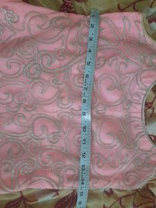 Rose Color Gown