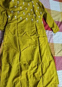 Parrot Green Color Top