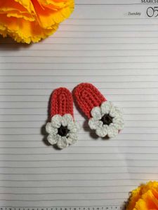 Crocheted Hair Clips