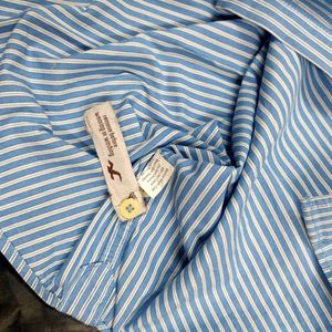 Hollister Striped Button-Down Shirt ✨