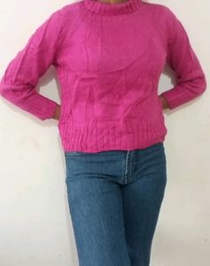 💝Crop Top Sweater💝