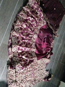 Maroon Embellished Ethnic Gown