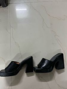 Newwest Sss Black Platform Heels