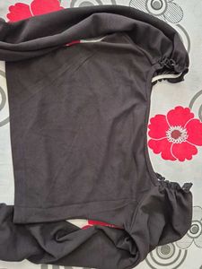 Ruched Puff Sleeve Top