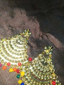 A New Long Multi Colour Earrings