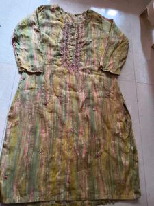 Elegant Embroidered Kurta