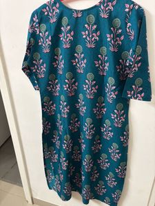 Floral Print Kurta