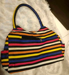 Women&#39;s Multicolored Shoulder Bag