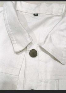 White Denim Jacket