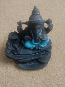 Ganesh Statue - Black and Blue