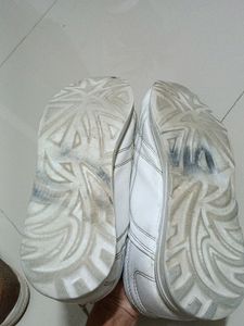 White + Brown (Rubber)Casual Shoes