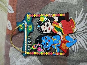 Radhe Krishna Wall Hangings (1=₹80 2=180