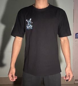 Black Graphic Print T-Shirt