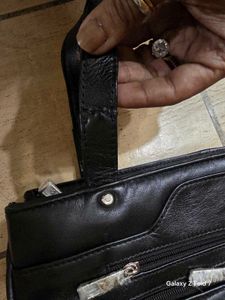 Multi Compartment Pocket Bag With Hidden Space