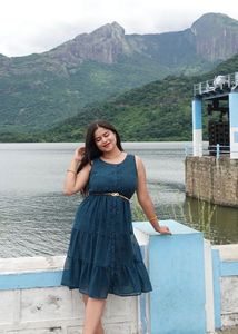 Green Tiered Midi Dress