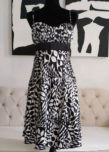 Speechless Y2k era Black and White Mini Dress