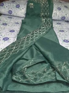Green Embellished Saree