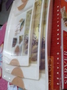 New Unused Serving Tray Set 3