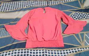 Coral Bell Sleeve Top