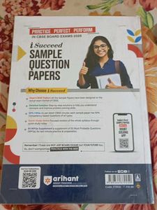 Arihant Math 10th Sample Papers
