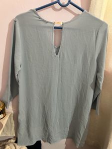 splash Elegant Light Blue Top