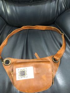 Leather Sling Bag By Monzoon