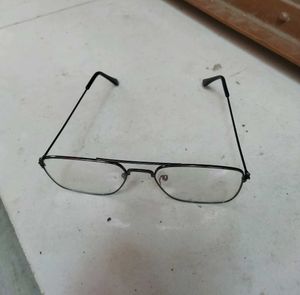 Unisex Black Steel Rectangular , UV Protected