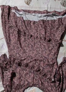 Floral Ruffle Dress