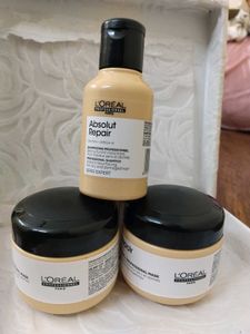 L'Oreal Absolut Repair Set new product combo of 3