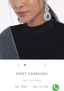 American Diamond Earrings
