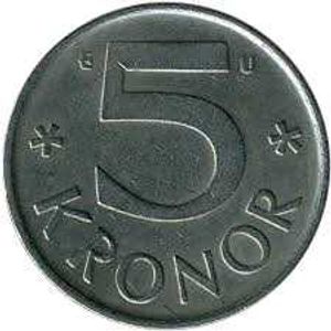 5 Kronor 1978 Swedish Coin Best Price