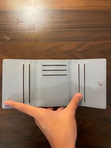 baby blue miniso wallet