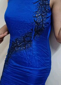 Blue Fish cut Gown