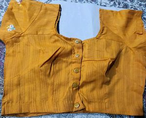 Orange Blouse