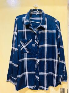 Blue Plaid Flannel