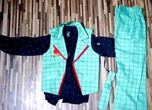 Boys' Formal Shirt &amp; Waistcoat Set