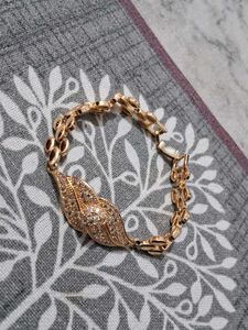 Gold Leaf Bracelet