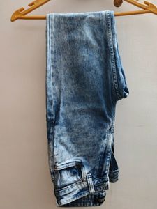 Koovs 26 Size Denim Jogger For Girls