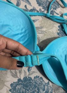 Teal Bikini Top