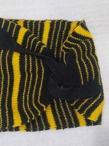 Striped Beanie Hat