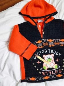 [Unisex] Kids Winter Wear Hoddie +pant Set