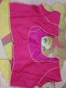 Pink Readymade Saree Blouse