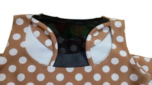 Cute Brown Polka Dots Top