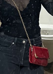Red Mini Shoulder Bag