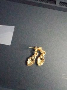 Gold-tone Drop Earrings