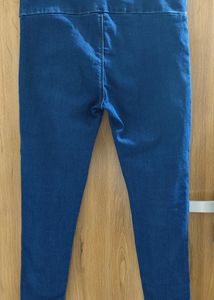 Skinfit Dark Blue Skin Fit Denim Jeggins