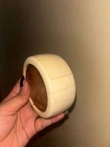 Unique Wooden -MARBLE Bangle