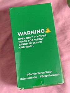 Garnier Super UV Sunscreen &amp; Vitamin C Cleanser